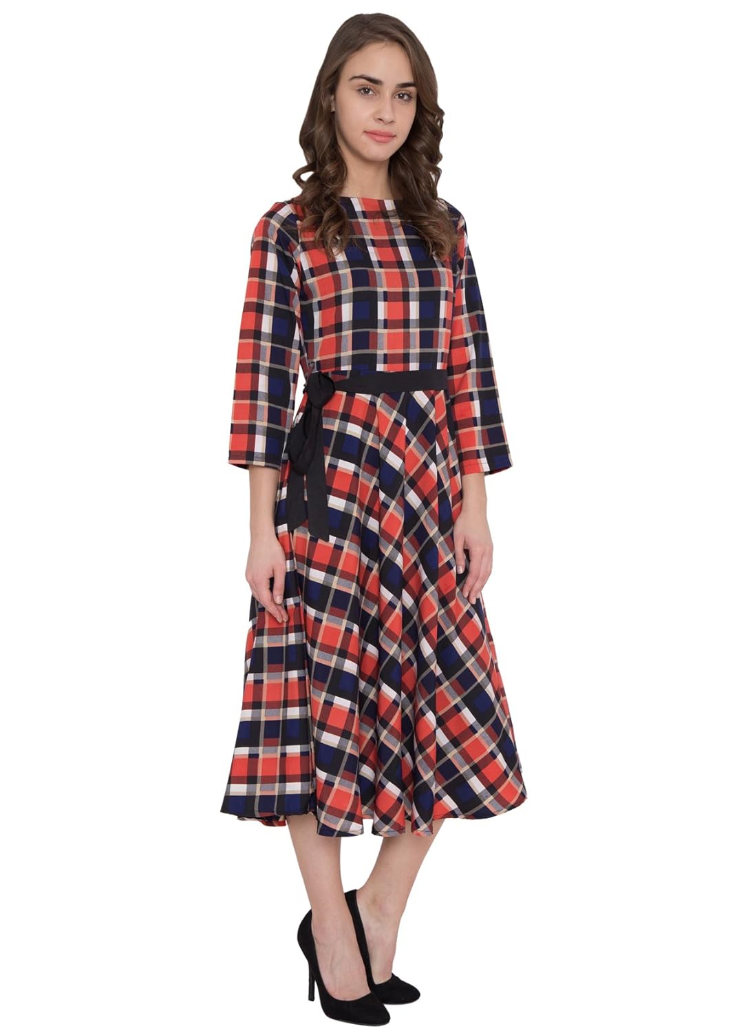 arv fashion women solid casual dress