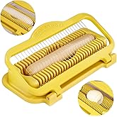 Banana Slicer Egg Slicer for Hard Boiled Eggs, Stainless Steel & Aluminium Wires Strawberry slicer Multipurpose Heavy Duty Di