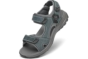 FLARUT Men's Sport Sandals Outdoor Hiking Sandal Open Toe Walking Sandals for Summer Beach Water Shoes