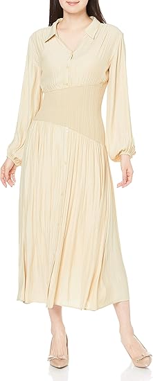 Amazon スナイデル ウエストリブシャツワンピース Swfo レディース ワンピース チュニック 通販