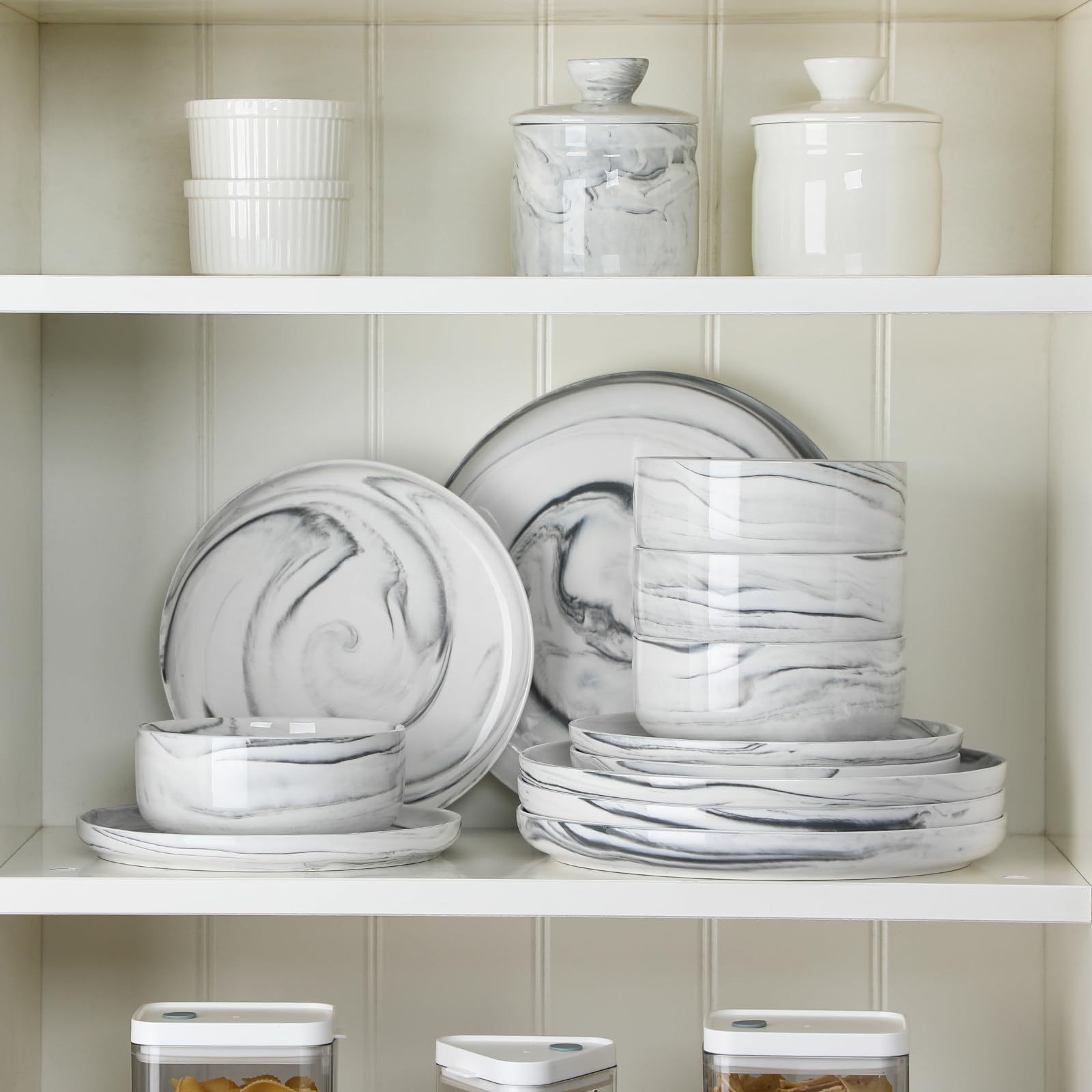 MALACASA Dinnerware Set