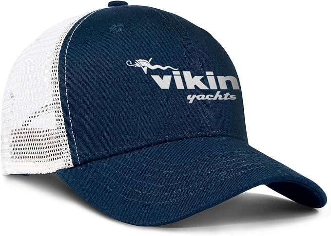 Amazon Com Viking Yachts Silver Logo Adjustable Baseball Cap Snapback Unisex Dad Hat Clothing