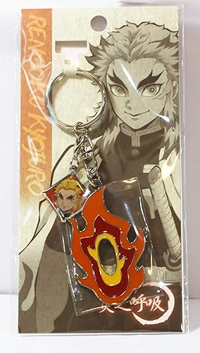 Amazon 台湾限定 鬼滅の刃 煉獄杏寿郎 柱 日輪刀 鍔 キーホルダー Demon Slayer Kimetsu No Yaiba 日本未発売 並行輸入品 アニメ 萌えグッズ 通販