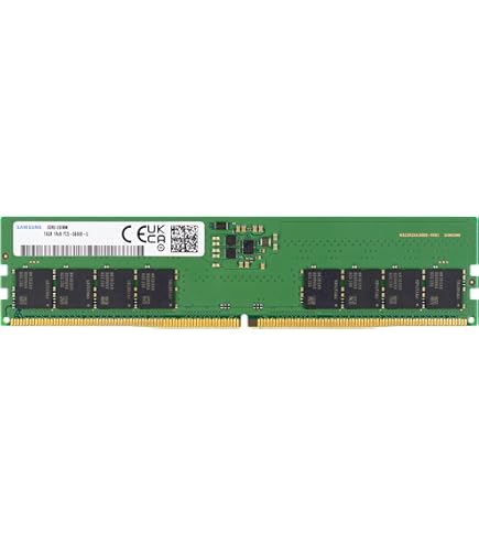 Samsung DDR5 PC5-5600 メモリ 32GB（16GB×2枚） Samsung 16GB DDR5 5600MHz PC5-44800 CL46 UDIMM 1Rx8 Single
