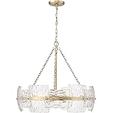 ML Lighting 199904-VB Sinclara 24.75" Wide 4-Light Pendant - Vintage Brass