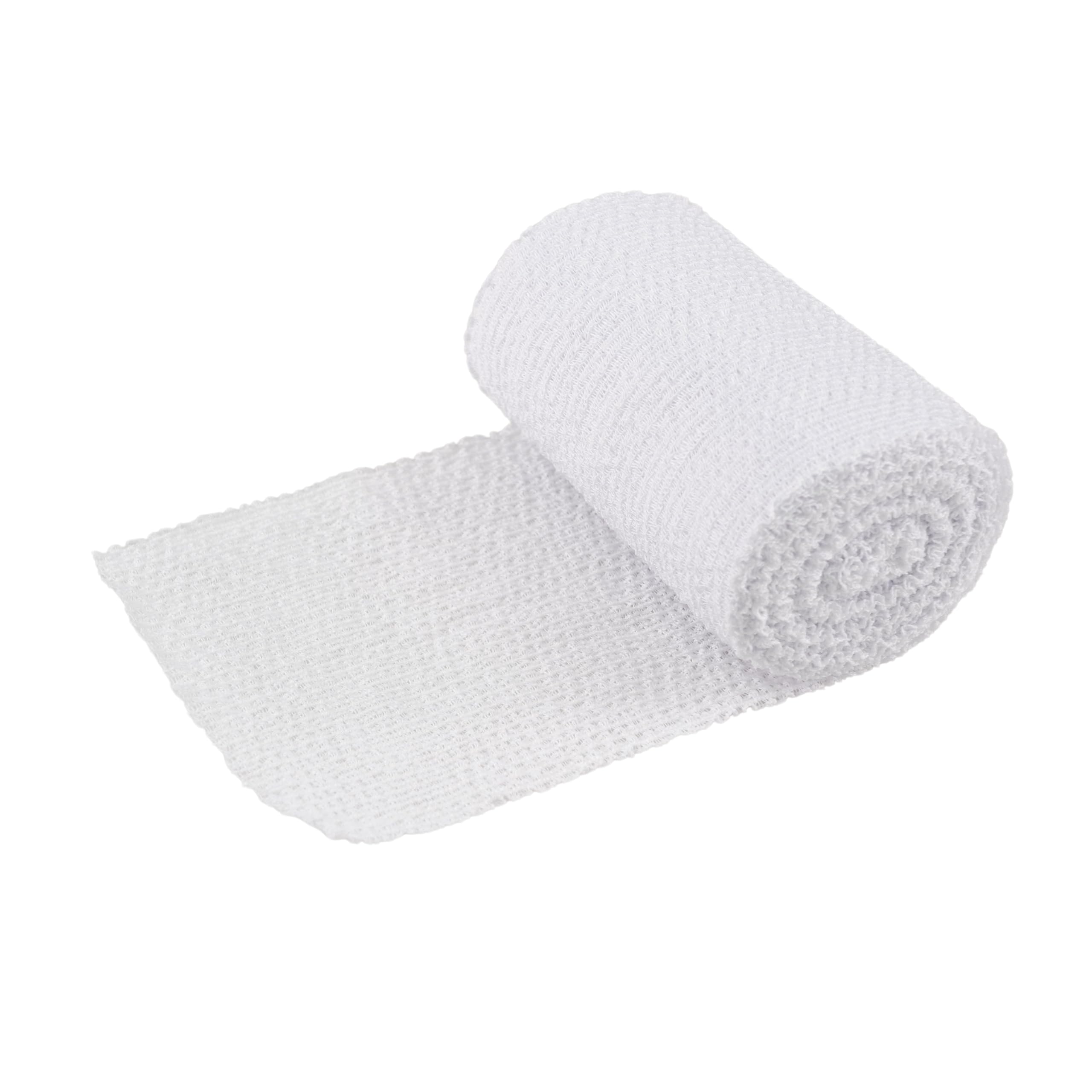 アズワン ナビス 伸縮 包帯 4号(90mm×9m) 10巻入 腕 足 レーヨン 通気性 個包装 8-2432-03商品画像