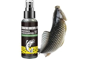 DMPT Fish Scent Attractant, 100ml Bait Additive Agent for Shellfish and Carp, Safe Smell Tackle Food Enhancer for Bass and Tr