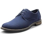 Bruno Marc Men's Urban Suede Leather Lace Up Oxfords Shoes