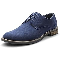 Donald J Pliner Blue Suede Oxford 11.5 Leather‎ Wingtip Lace Up s-l400.jpg main image 3