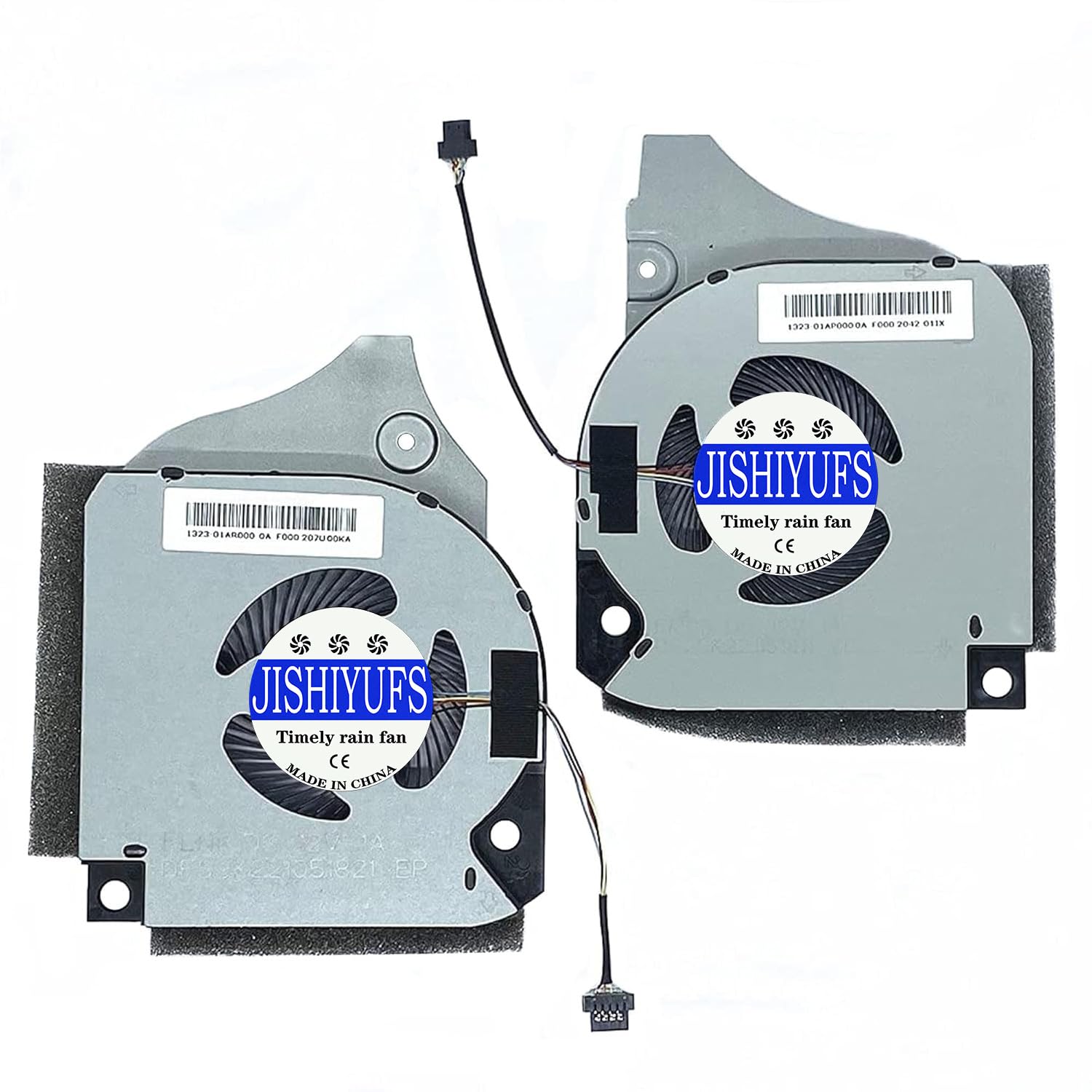 JISHIYUFS New CPU+GPU Cooling Fan for Dell G7-7590 G7-7790 G7 7590 7790 G5 5590 7590 P82F Series 006KT2+0C04TH DFSCK221151811 FL1J DFSCK22105 1821 FM0C 12V 1A Fan