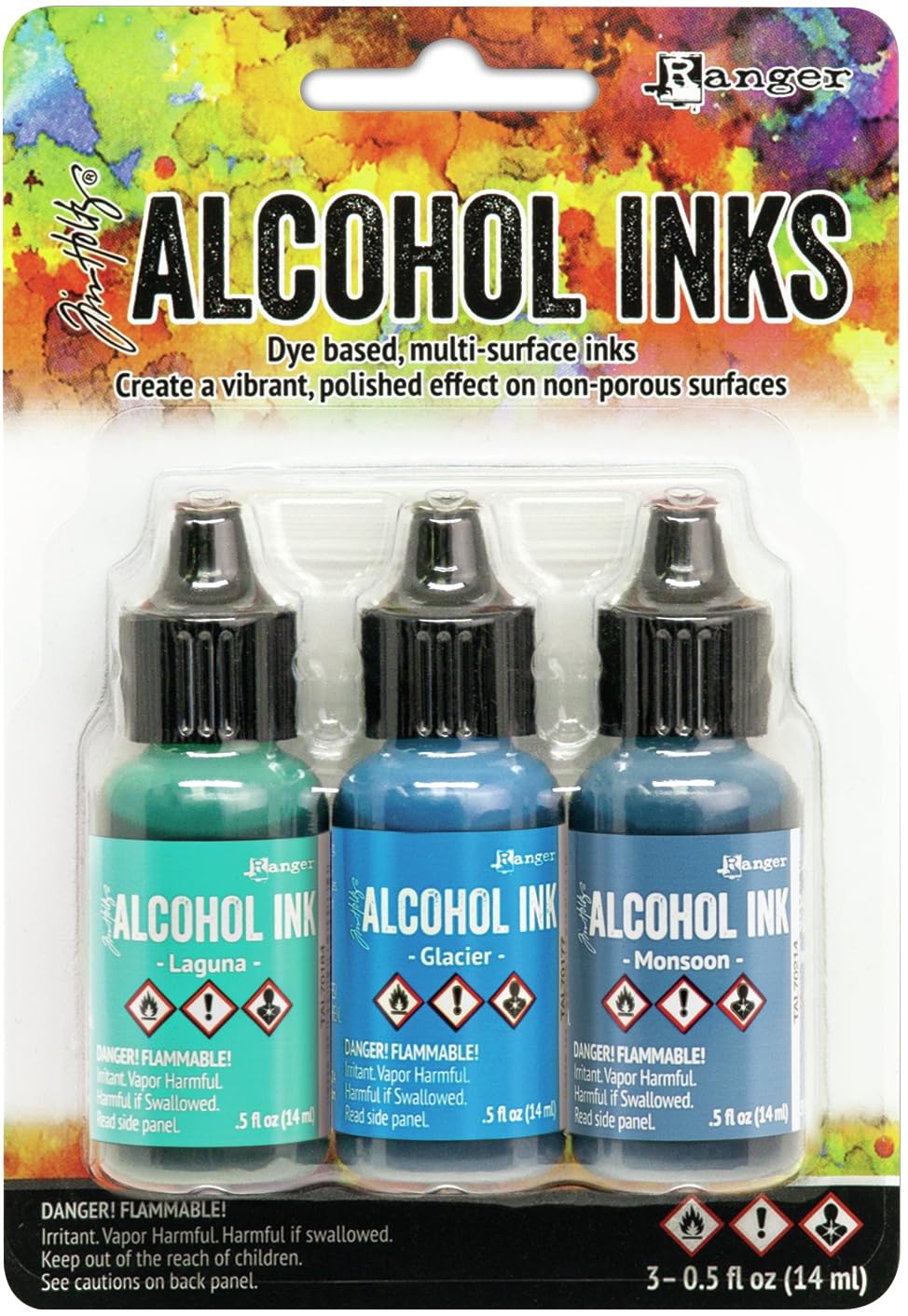 Ranger Tim Holtz TAK69669 Alcohol Ink, Blue, one size