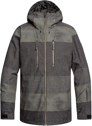 quiksilver mens snowboard jacket