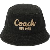 Coach Women's Coach Script Denim Bucket Hat