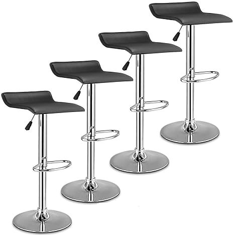 Amazon.com: United Family Shop - Silla de bar neumática ...