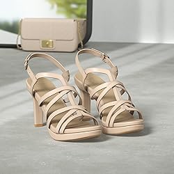 Naturalizer Womens Baylor Strappy Cutout Platform