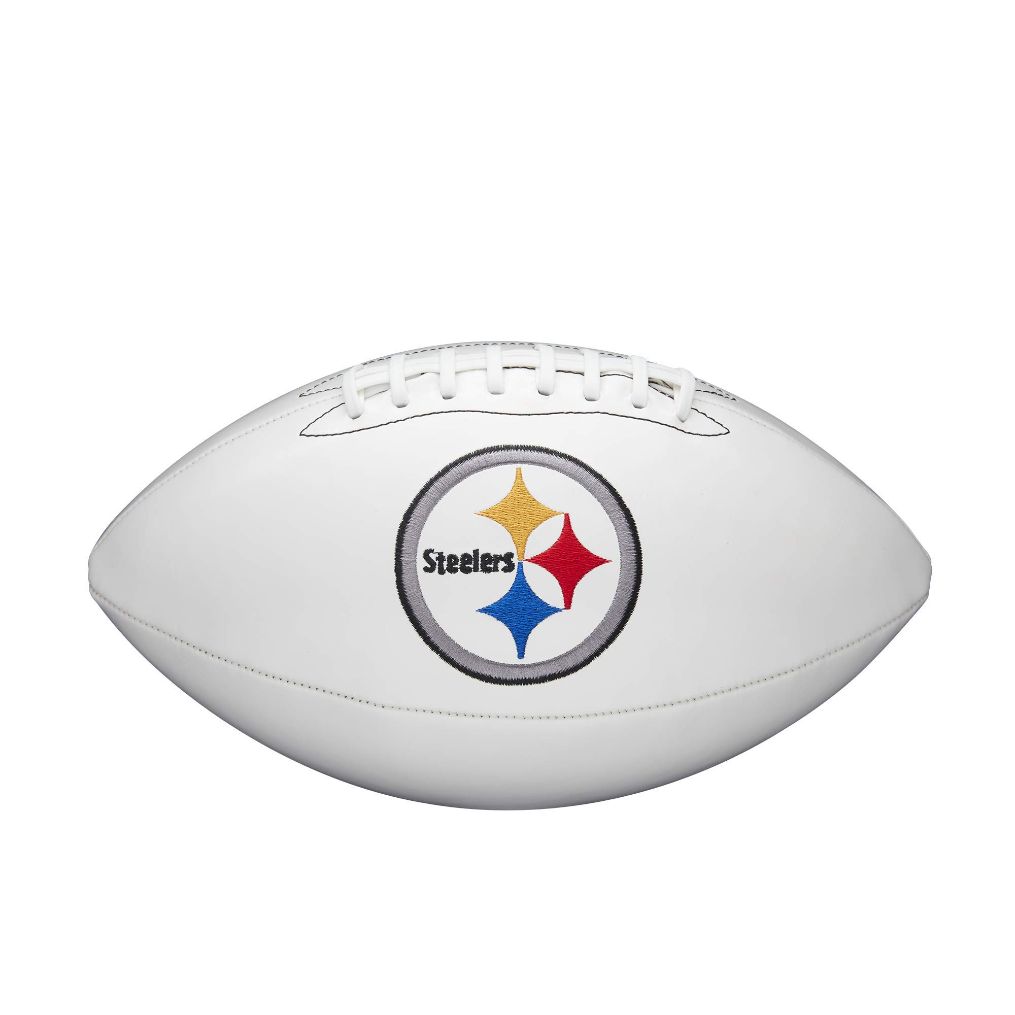 Wilson NFL Live Team Autograph Football-Pittsburgh — image 1