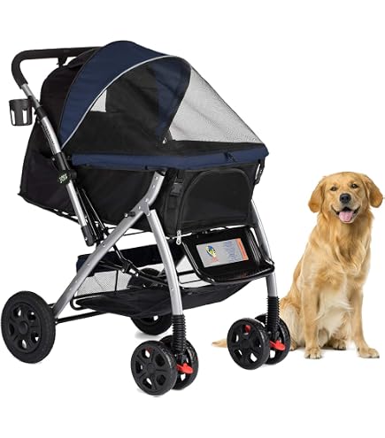 Amazon.com: HPZ Pet Rover Premium Heavy Duty Dog/Cat/Pet Stroller
