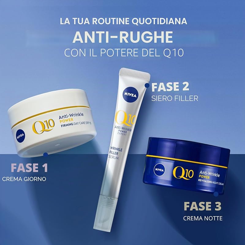 Q10 Power Anti-Wrinkle + Firming - Crema da giorno antirughe e rassodante - W2