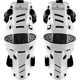 Mobius X8H Hybrid Knee Support Mx (PAIR) White/Black Size Small/Medium