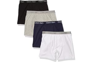 Calvin Klein Boys' Underwear Four Pack Boxer Brief Value Pack