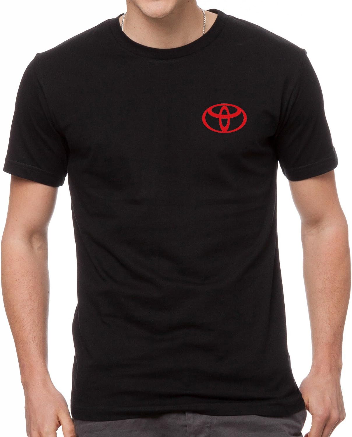 avstickerei Toyota 100% Cotton Embroidered T-Shirt Shirt Really Premium Quality - 4097