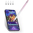 Stylists Pens for Touch Screens, Stylus Pen for iPhone, Android, Tablet, Phone, Samsung Galaxy | Touchscreen Pen for Typing, Gaming, Web Browsing - Pink