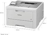 Brother HL-L8230CDW Colour LED Printer - 30ppm, WiFi, USB, Touchscreen view 3