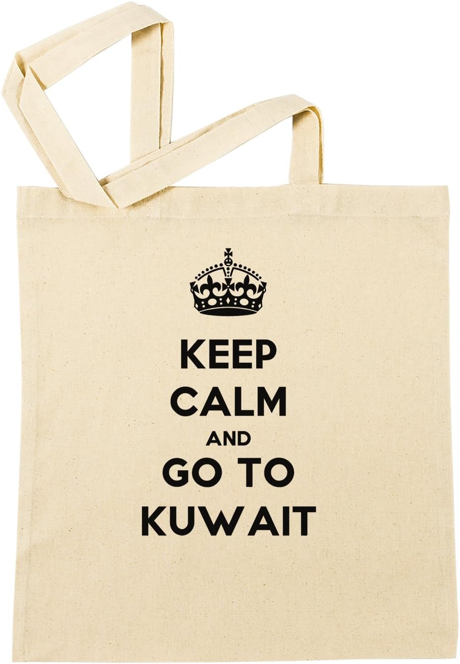 Keep Calm And Go To Kuwait Shopping Bag Beach Cotton Reusable