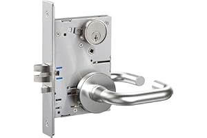 SUMBIN Commercial Heavy Duty Ansi Grade 1 and Fire Rated Mortise Lock for Stainless Steel Door, Entry or Office F05
