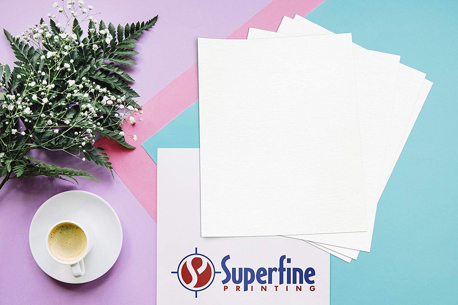 White Heavyweight - Extra Thick Card Stock Paper | Great For School And Holiday Craft Projects, Business cards, Stationary printing | 8.5 x 11 Inches | 100lb Cover (270gsm) | Bulk Pack of 100 Sheets : Office Products