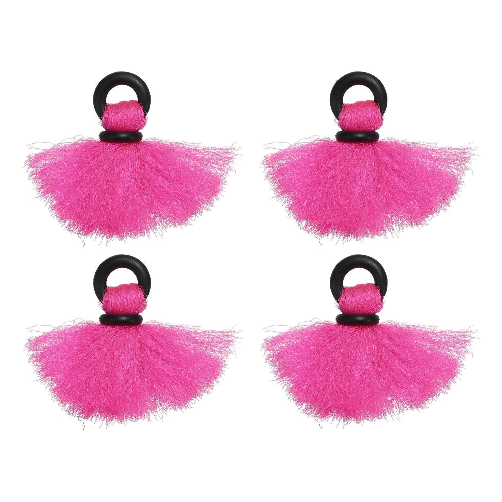 PATIKIL 1.3" Strike Indicators Fly Fishing, 4 Pcs Stream Floating Hook Positioning Fishing Bobber Strike Indicator Fly Fishing Indicator Floats Foam Strike Indicator, Pink