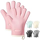 MAD SHARK Silicone Oven Mitts Heat Resistant 450