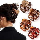 4 Pack Octopus Hair Clips for Women - Cute & Stylish Hair Clips for Everyday Use, Octopus Claw Clip for Thick Hair | Ideal Gifts Tortoise Hair Accessories for Women