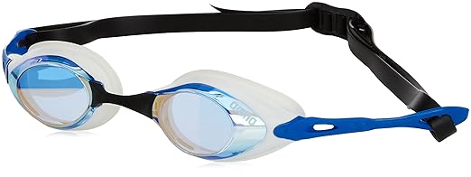 title=Arena- Occhialini da nuoto Adulti Cobra Mirror, colore lenti: Rosso/ Giallo,