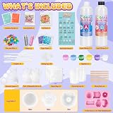Highttoy Liquid Silicone BIG Squishy Kit 480ml 9 Molds Glow Kids 6-12 view 6