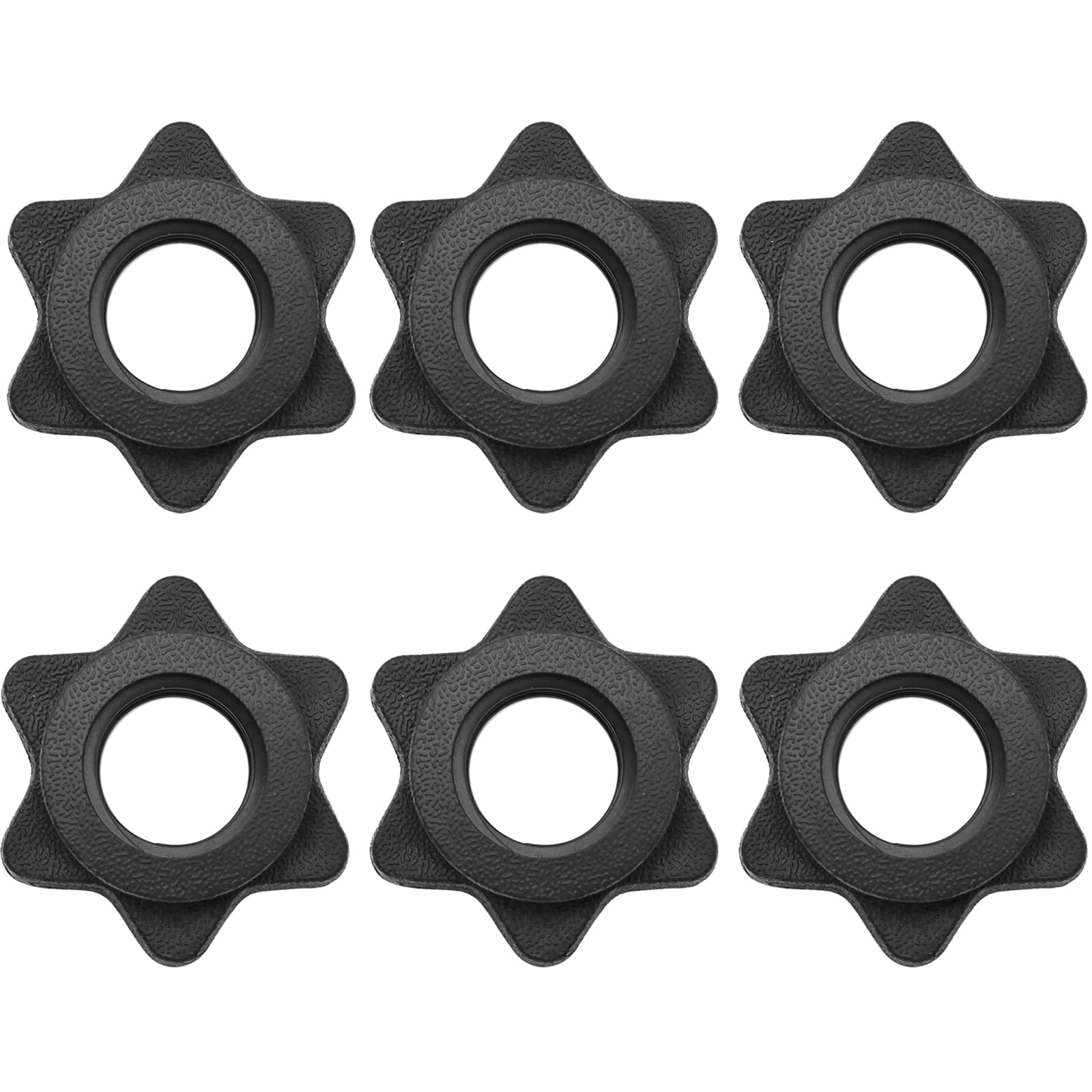 LICQIC Dumbbell Spinlock Collars, Barbell Bar Hexagon Nuts, Spinlock Dumbbell Weights for Dumbell Weight Lifting Fitness Training