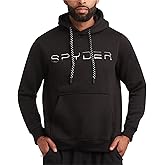 Spyder Mens Hoodie - Athletic Performance Soft Fleece Pullover Sweatshirts for Men - Heavyweight Workout Hooded Sweatshirt