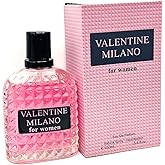 Valentine Milano Eau de Parfum for Women, 3.4 Fl Oz