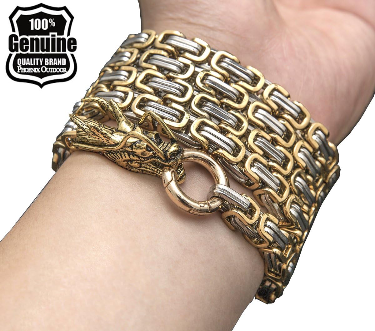 penixon full steel self defence hand bracelet chain