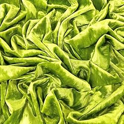 Ice Fabrics Stretch Crushed Velvet Fabric by The
