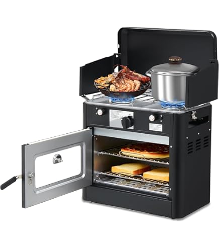 Camping Gaz Poêle Portable Pliable Coleman Avec Four Intégré