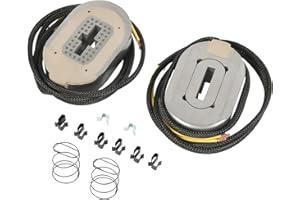 RALZAOTO 12-1/4" Electric Trailer Brake Magnet Kit Fits 10,000 lbs Axles for 12-1/4''x3-3/8'' Electric Brakes Assembly with Retainer Clips and Coil Springs