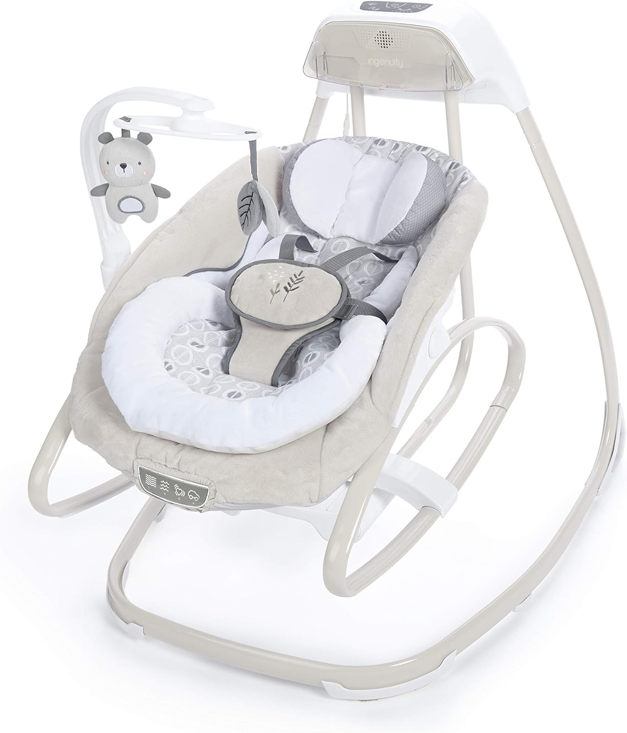 Ingenuity 10639 SmartSize Gliding Swing & Rocker Holden Wippe et