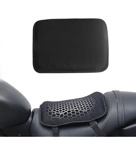 Amazon.com: Motorcycle Passenger Pillion Rear Back Seat
