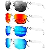 KALIYADI Mens Sun-Glasses Polarized Sunglasses-Men: Classic Sunglasses with UV400 Protection for Fishing Golf Driving