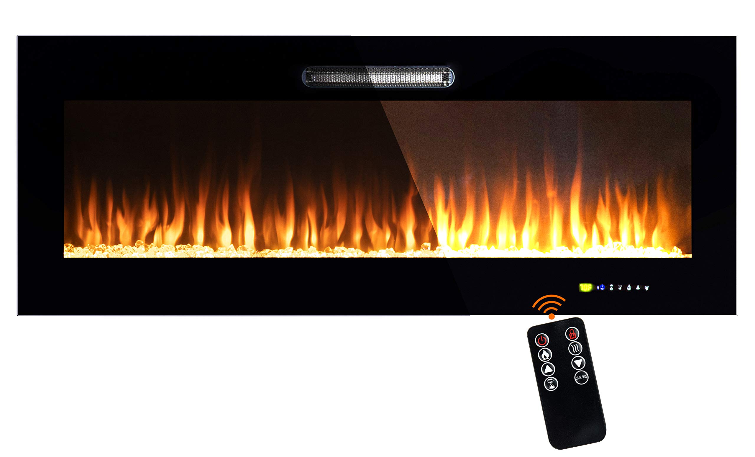 Buy BEYOND BREEZE 50 Inches Electric Fireplace, Wall Mounted and Recessed Fireplace with Buy BEYOND BREEZE 50 Inches Electric Fireplace, Wall Mounted and Recessed Fireplace with