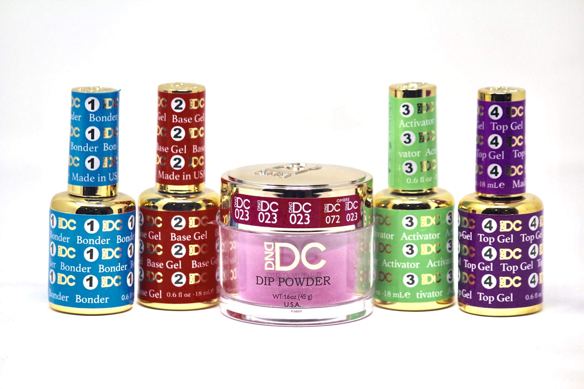 DND DIP POWDER KIT (DC 023 BLOSSOM ORCHID)