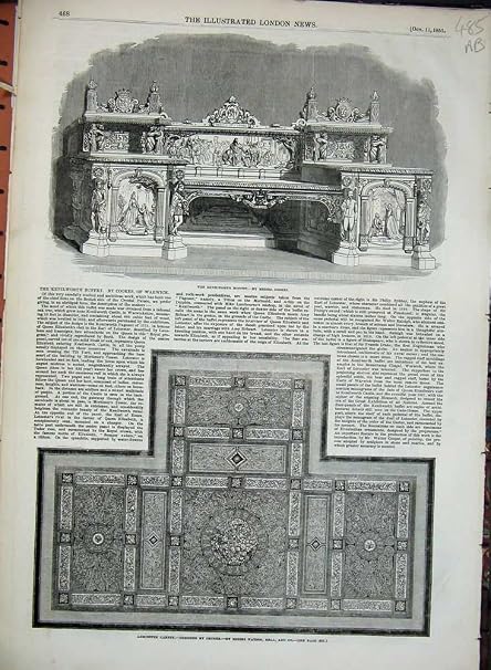 Kenilworth Buffet Axminster Teppich Kabinett Becher 1851 Amazon