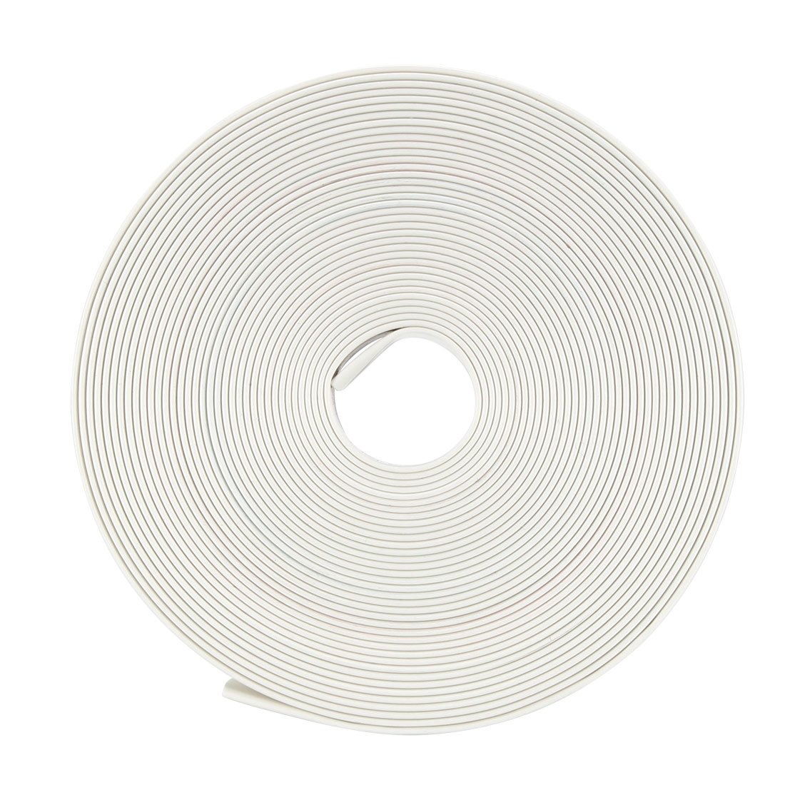 sourcing map Heat Shrink Tubing 20mm Flat Width 2:1 Heat Shrink Wrap Cable Sleeve Tube 5m White