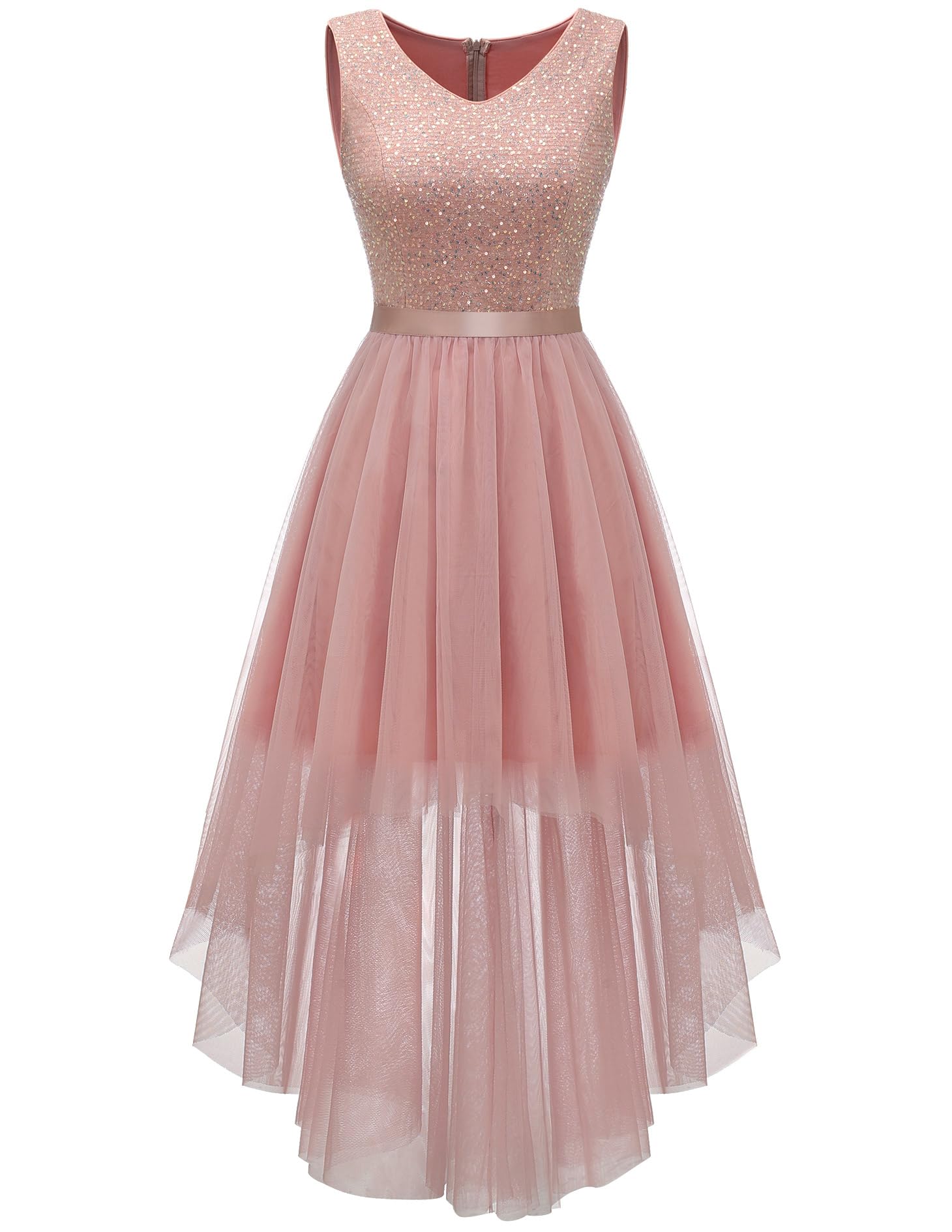 BeryLove Homecoming Dresses for Teens Sequin Formal